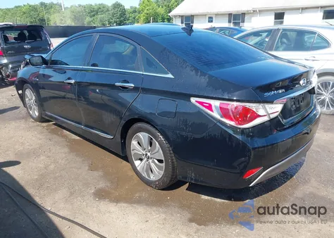 2013 Hyundai Sonata Hybrid Limited from USA, damaged, VIN KMHEC4A42DA072884